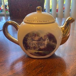 Thomas Kinkade Painter of Light Tea Pot
